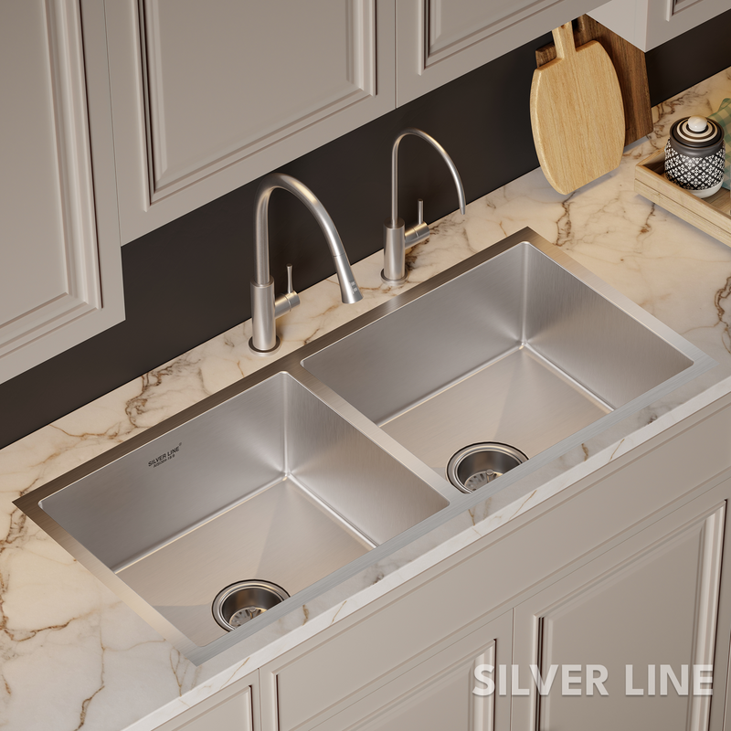 Handmade Double Bowl Sinks