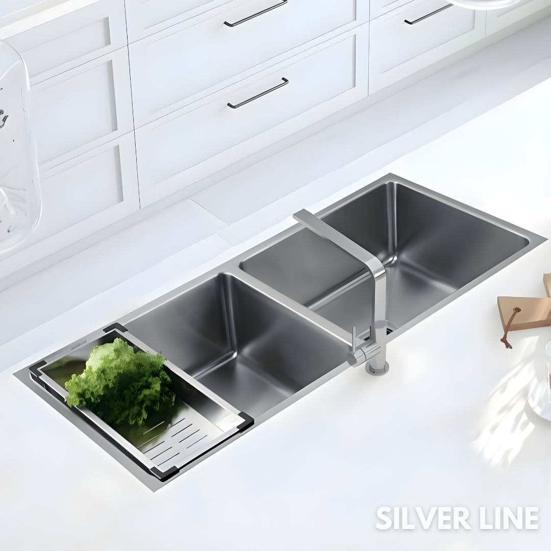 Low-Radius Kitchen Sinks