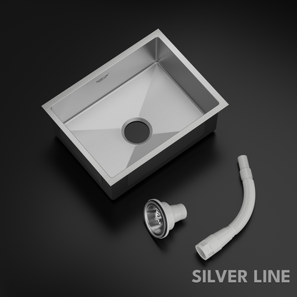 Handmade Single Bowl 304 Grade Kitchen Sink (26" x 20" x 9")