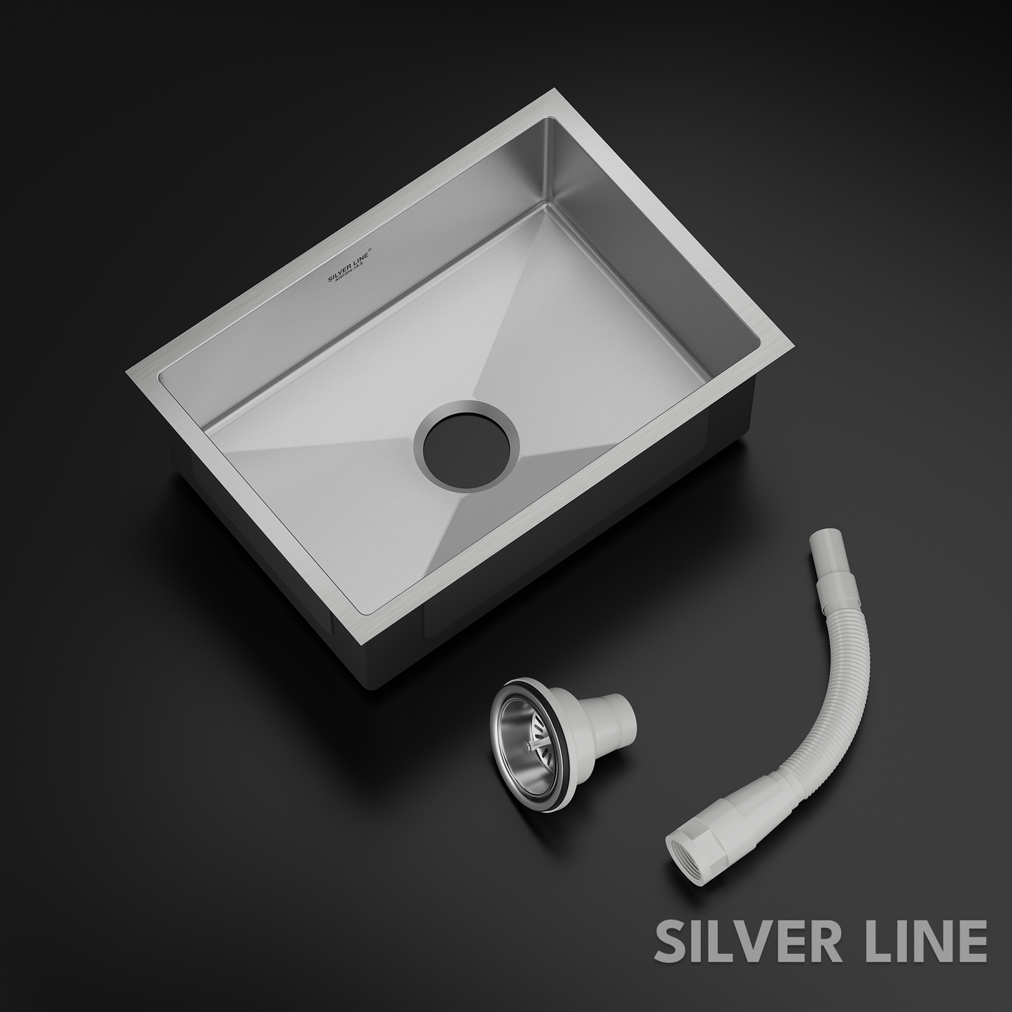 Handmade Single Bowl 304 Grade Kitchen Sink (28" x 20" x 9")