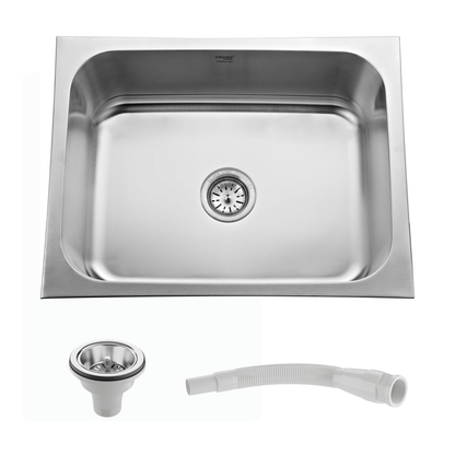 Regular Series Single Bowl 304 Grade Kitchen Sink (26" x 20" x 9")