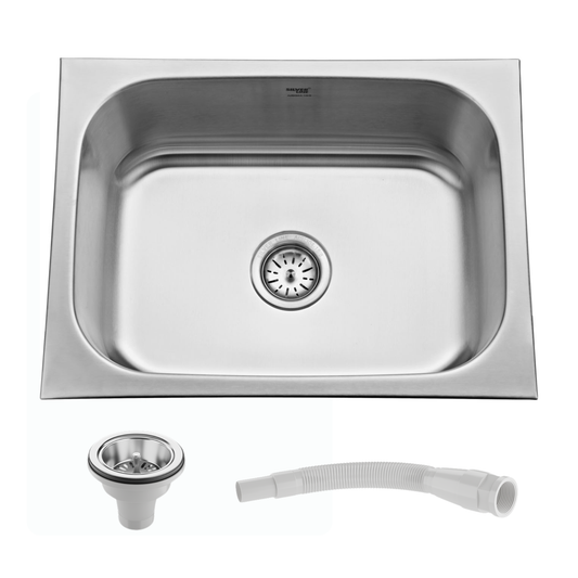 Regular Series Single Bowl 304 Grade Kitchen Sink (24" x 18" x 9")