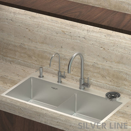 Kitchen Sink Mixture Faucet - Silver Line