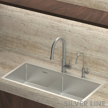 RO Fresh Water Kitchen Sink Faucet - Silver Line