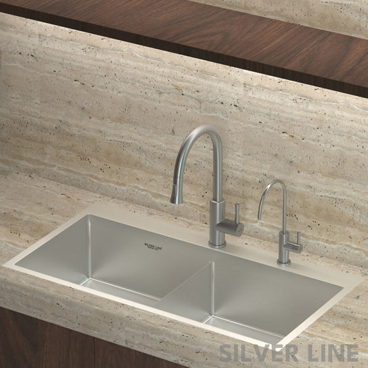 RO Fresh Water Kitchen Sink Faucet - Silver Line