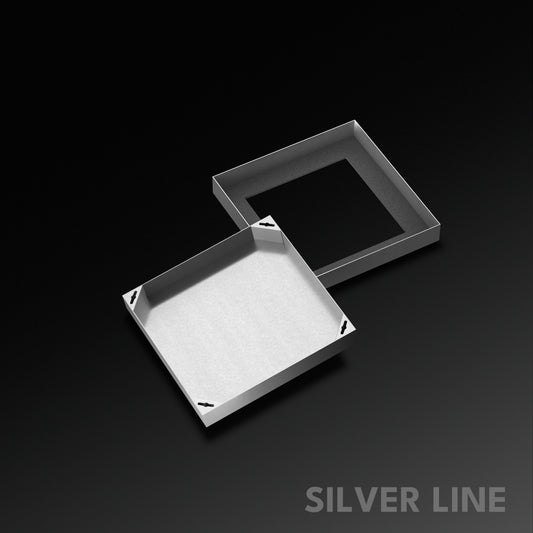 Recessed Manhole Cover (14" x 14") | SS 304 - Heavy Duty with Tile/Marble Insert for Indoor & Outdoor Use - Silver Line