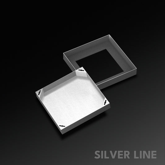 Recessed Manhole Cover (15" x 15") | SS 304 - Heavy Duty with Tile/Marble Insert for Indoor & Outdoor Use - Silver Line